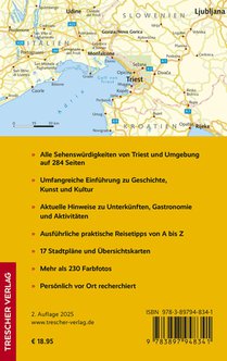 TRESCHER Reiseführer Triest achterzijde