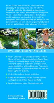 Naturzeit mit Kindern: Tal der Ardeche und Cevennen achterzijde
