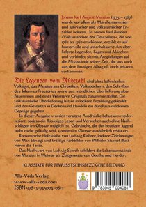 Legenden vom Rübezahl achterzijde