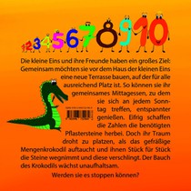 Die kleine Eins und das Mengenkrokodil achterzijde