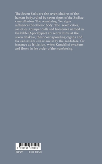 The Secret of the Seven Seals achterzijde