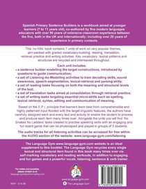 Spanish Primary Sentence Builders - PART 2 achterzijde