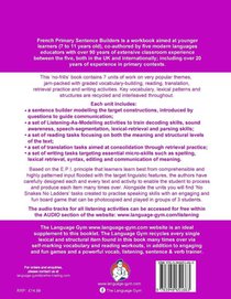 French Primary Sentence Builders - PART 2 achterzijde