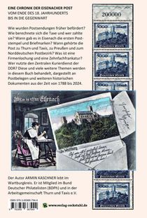 Postgeschichte der Wartburgstadt Eisenach achterzijde