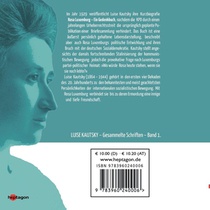 Rosa Luxemburg achterzijde