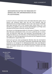 Wohngemeinschaften fur Menschen mit Demenz und ihre Anforderungen an das Pflegepersonal achterzijde
