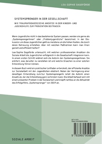 Systemsprenger in der Gesellschaft. Wie traumapadagogische Ansatze in der Kinder- und Jugendhilfe zur Pravention beitragen achterzijde