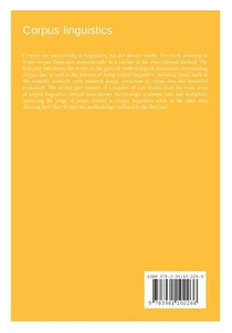 Corpus linguistics achterzijde