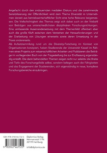 Diversitat in Organisationen achterzijde