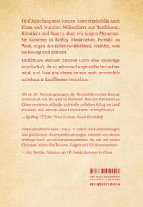 China, wer bist du? achterzijde
