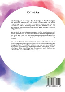 Betriebliches Gesundheitsmanagement fur padagogische Fachkrafte. Moeglichkeiten der Gesundheitsfoerderung in Kindertagesstatten achterzijde