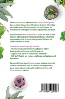 Beschwerdefrei leben - Das histamin- und fructosearme Kochbuch achterzijde