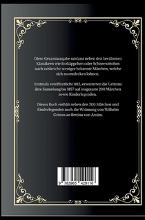 Grimms Märchen. Gesamtausgabe achterzijde
