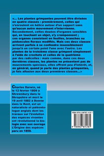 Les mouvements et les habitudes des plantes grimpantes achterzijde