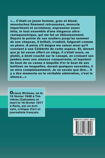 Chez l'Illustre ecrivain achterzijde