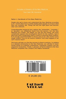 factor-L Handbook of the New Medicine - The Truth about Dr. Hamer's Discoveries achterzijde