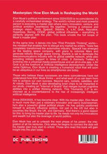 Masterplan: Elon Musk Unstoppable achterzijde