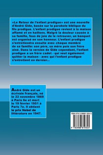 Le Retour de l'enfant prodigue achterzijde