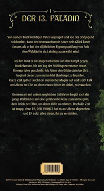 Ahren: Der 13. Paladin Band I achterkant