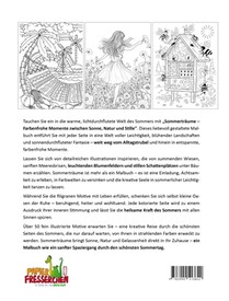 Sommerträume - Farbenfrohe Momente zwischen Sonne, Natur und Stille achterzijde