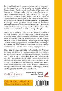 Celibidache und Furtwängler achterzijde