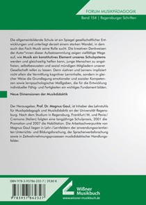 Musikalischer Bildung Raum schenken achterzijde