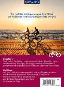 KOMPASS Radreiseführer Donauradweg Österreich achterzijde