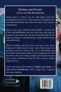 Sophie and Candy - A Tale of Two Dachshunds achterzijde