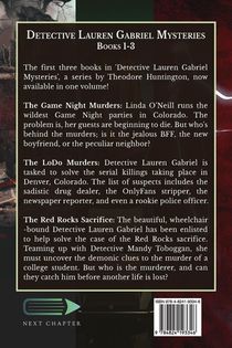 Detective Lauren Gabriel Mysteries - Books 1-3 achterzijde