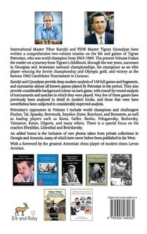 Petrosian Year by Year: Volume I (1942-1962) achterzijde