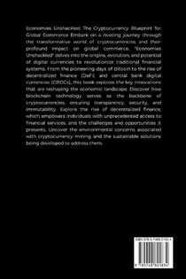 Economies Unshackled, The Cryptocurrency Blueprint for Global Commerce achterzijde