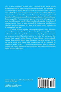 Interpreting Indonesian Politics achterzijde