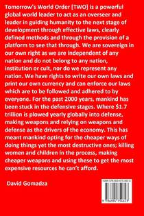 Tomorrow's World Order achterzijde