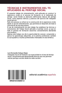Tecnicas E Instrumentos del Ts Aplicados Al Peritaje Social achterzijde