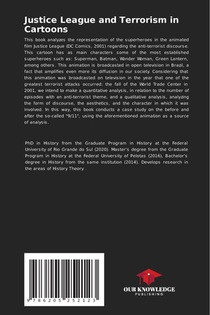 Justice League and Terrorism in Cartoons achterzijde