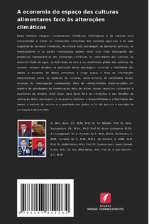 A economia do espaço das culturas alimentares face às alterações climáticas achterzijde