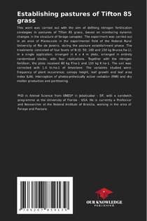 Establishing pastures of Tifton 85 grass achterzijde