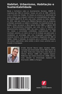 Habitat, Urbanismo, Habitação e Sustentabilidade achterzijde