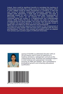 Fundamentals of Accounting achterzijde