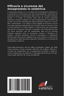 Efficacia e sicurezza del misoprostolo in ostetricia achterzijde