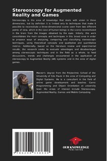 Stereoscopy for Augmented Reality and Games achterzijde