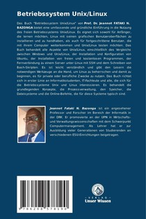 Betriebssystem Unix/Linux achterzijde