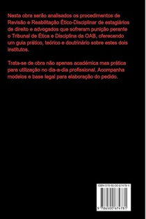 Revisão E Reabilitação No Tribunal De Ética E Disciplina Da achterzijde