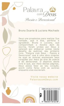 Palavra com Deus - Poesia & Devocional achterzijde