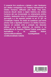 A Hierarquia Dos Tratados Internacionais De Direitos Humano achterzijde