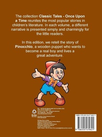 Classic Tales Once Upon a Time - Pinocchio achterzijde
