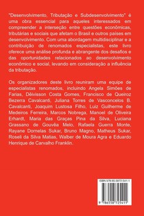 Desenvolvimento, Tributação E Subdesenvolvimento achterzijde