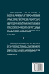 Pol tica Criminal E An lise Econ mica Do Direito Penal achterzijde