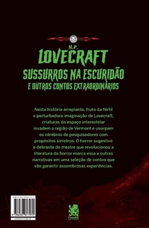 Lovecraft - Sussuros Na Escuridão e Outros Contos Extraordinários achterzijde