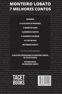 7 melhores contos de Monteiro Lobato achterzijde